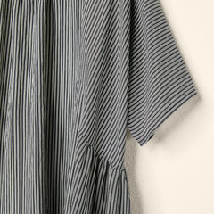 T-SHIRT/DRESS IN STRIPED FABRIC