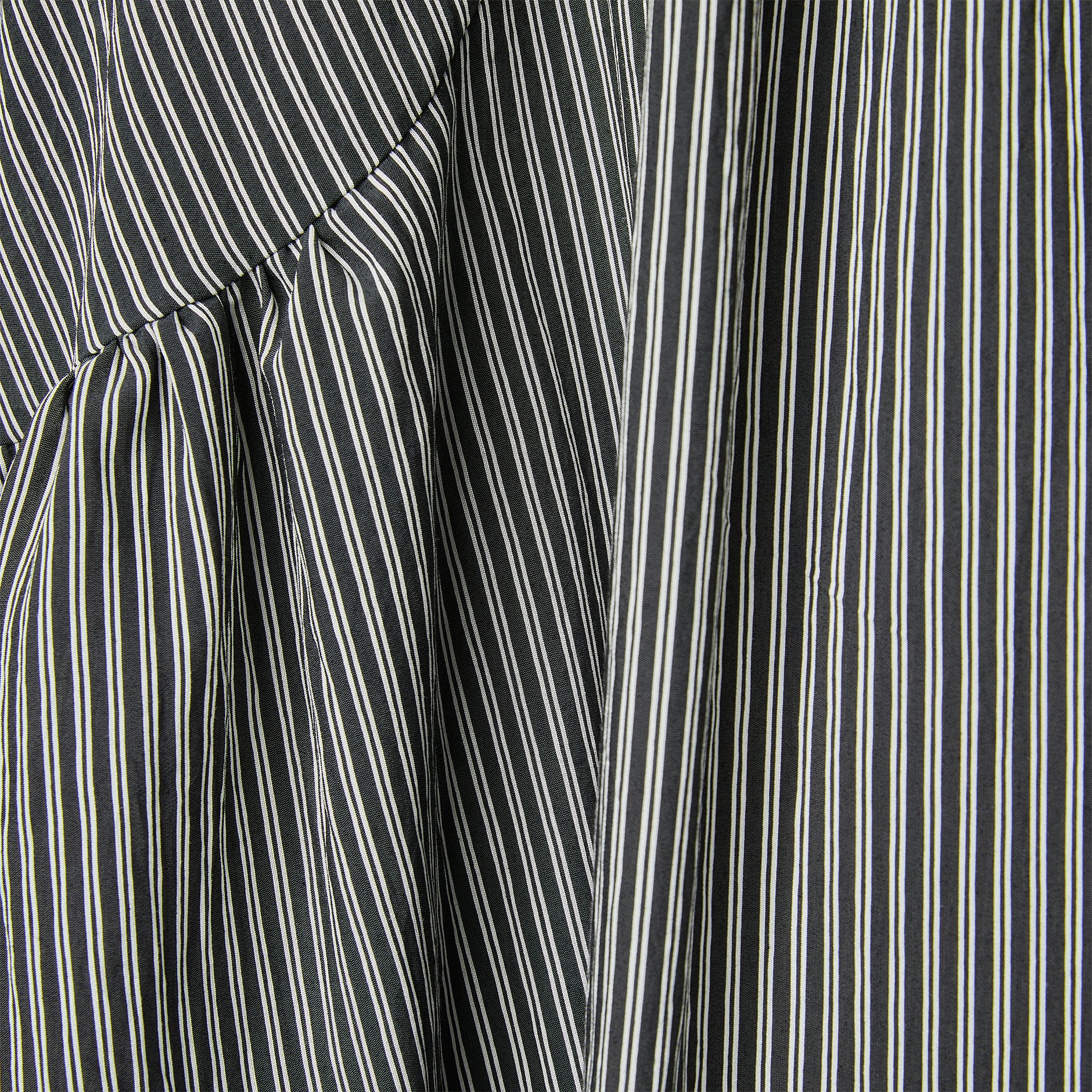 T-SHIRT/DRESS IN STRIPED FABRIC