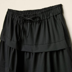 AW26 PLEATED LONG SKIRT