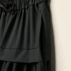 AW26 PLEATED LONG SKIRT