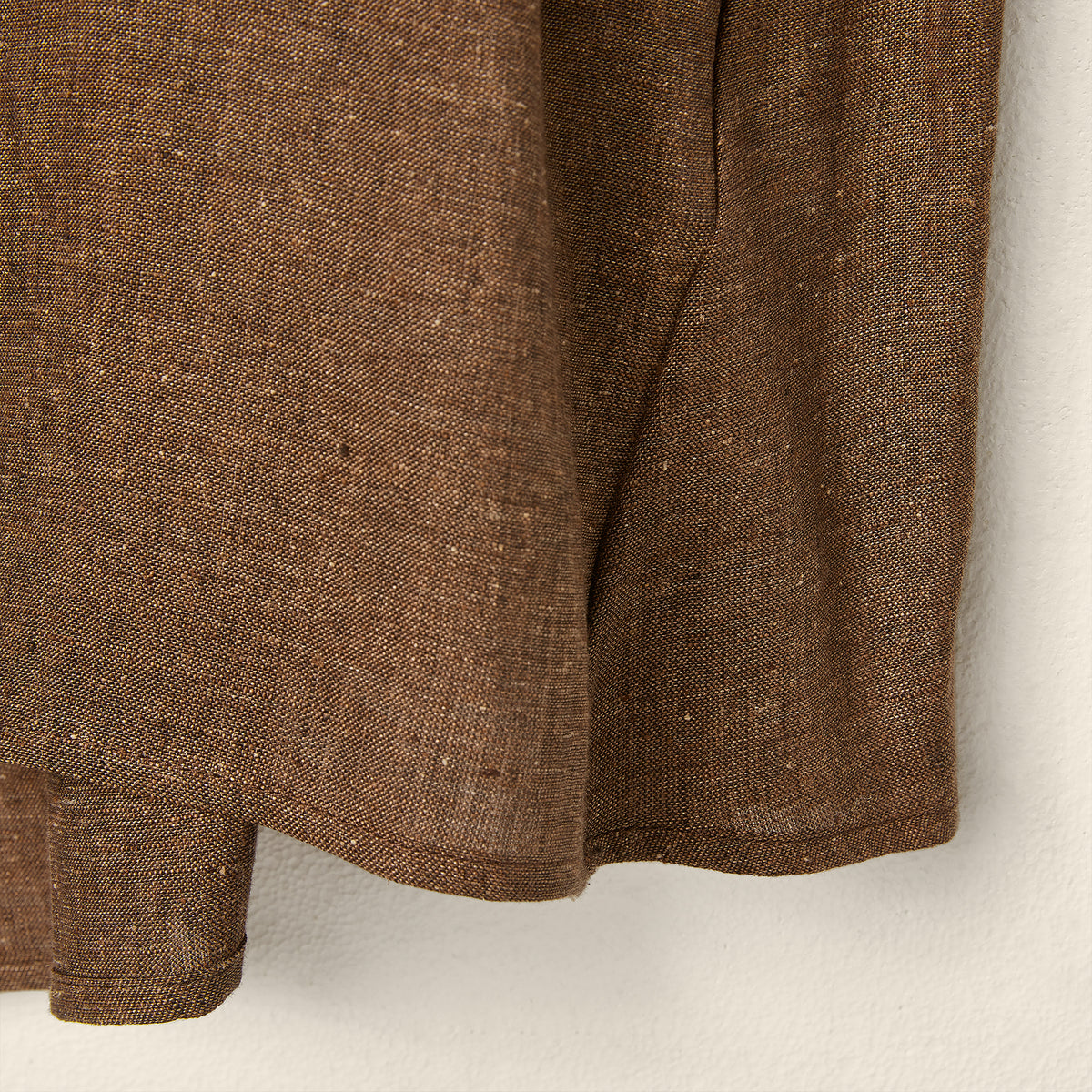 T-SHIRT OVER IN MISTO LINO E SETA