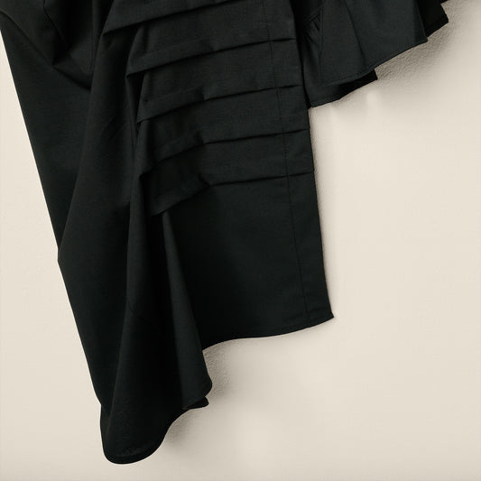 AW26 SCULPTED RUFFLE JACKET
