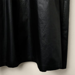 AW26 FAUX LEATHER DRESS
