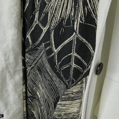 JACKET WITH BOTANIC LINING