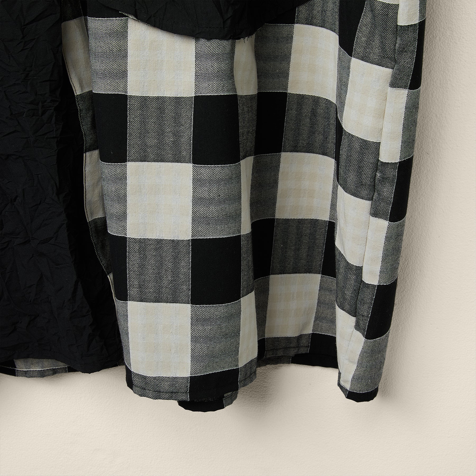 INFO CHECKED DRESS