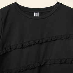 T-SHIRT CON PASSAMANERIEA