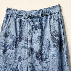 MARBLE PRINT TROUSERS