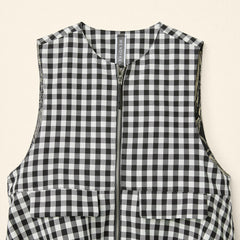CHECKED VEST