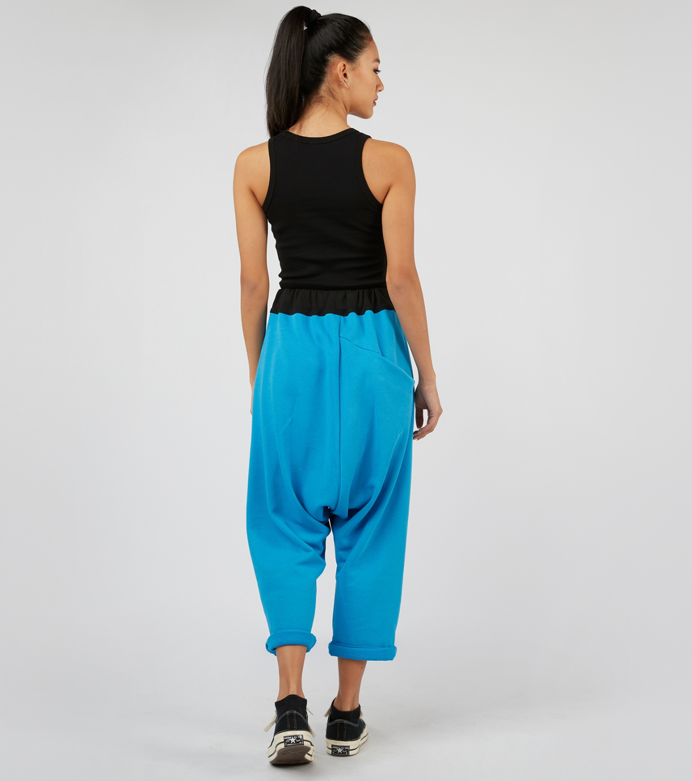 LOW CROTCH SPORTS TROUSERS