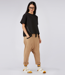 LOW CROTCH SPORTS TROUSERS