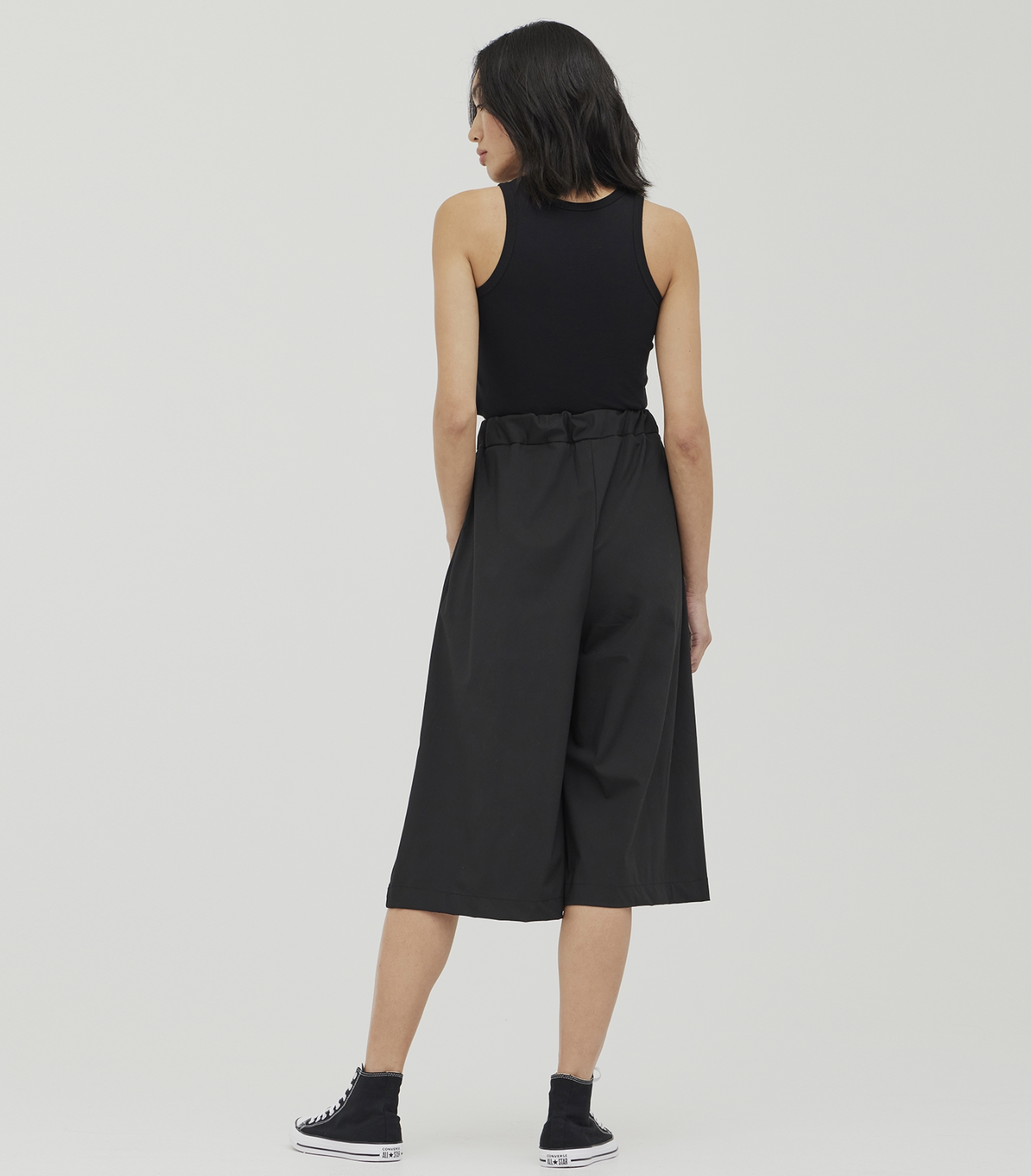 CULOTTE PANTS WITH DRAWSTRING