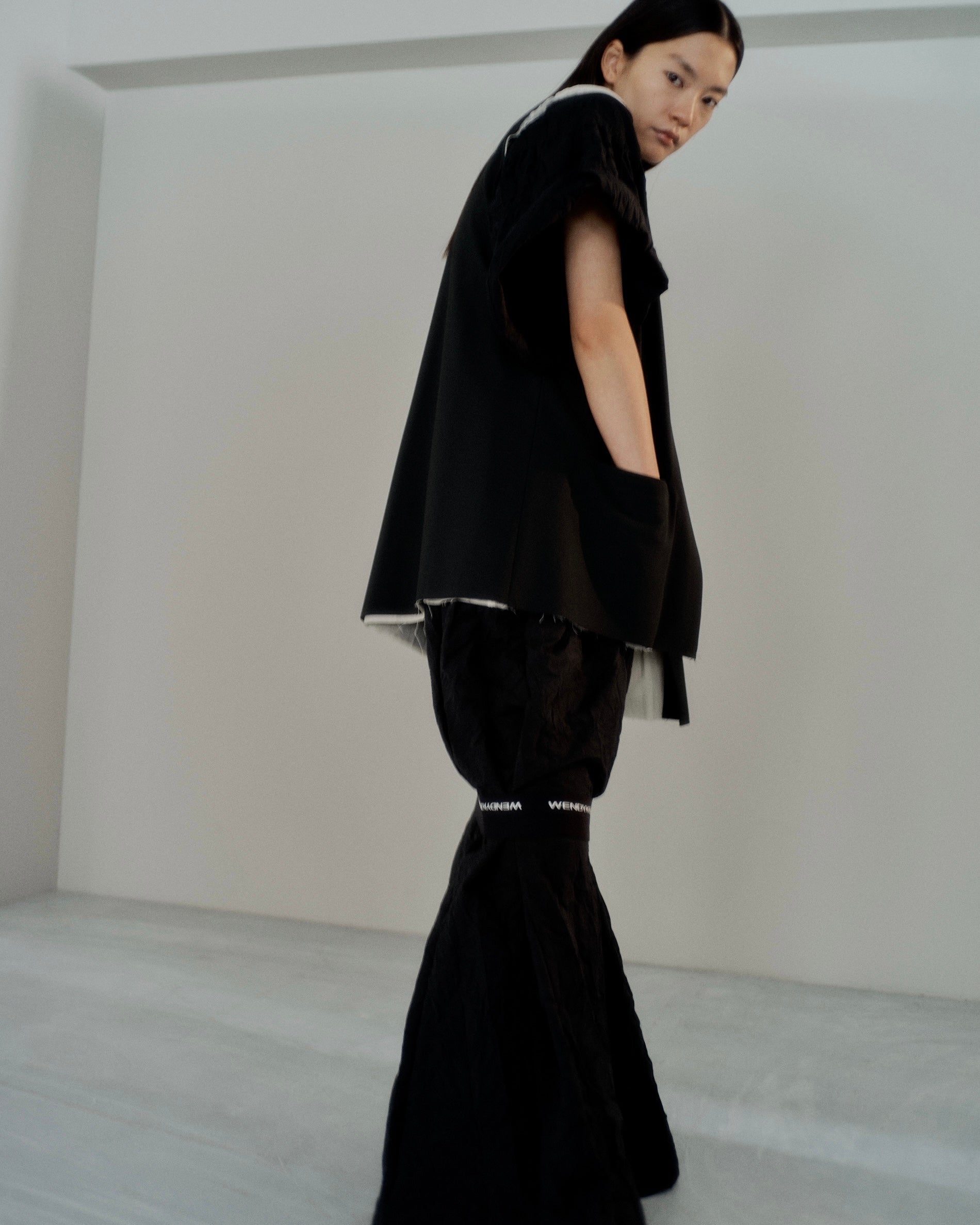 LONG SKIRT WITH ELASTIC BAND F/W23