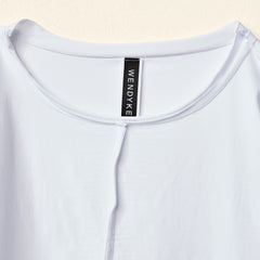 JERSEY T-SHIRT WITH FRONT POCKETS