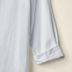 FRONT PLEATED T-SHIRT