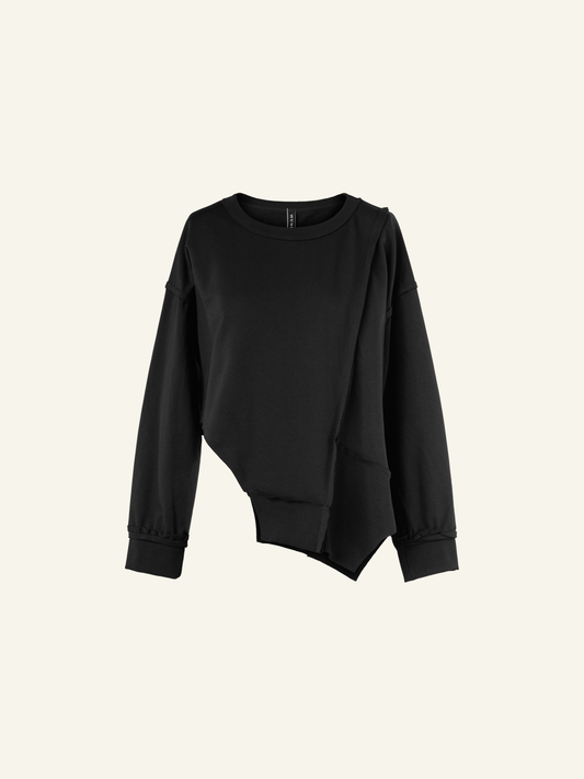 ASYMMETRIC SWEATSHIRT