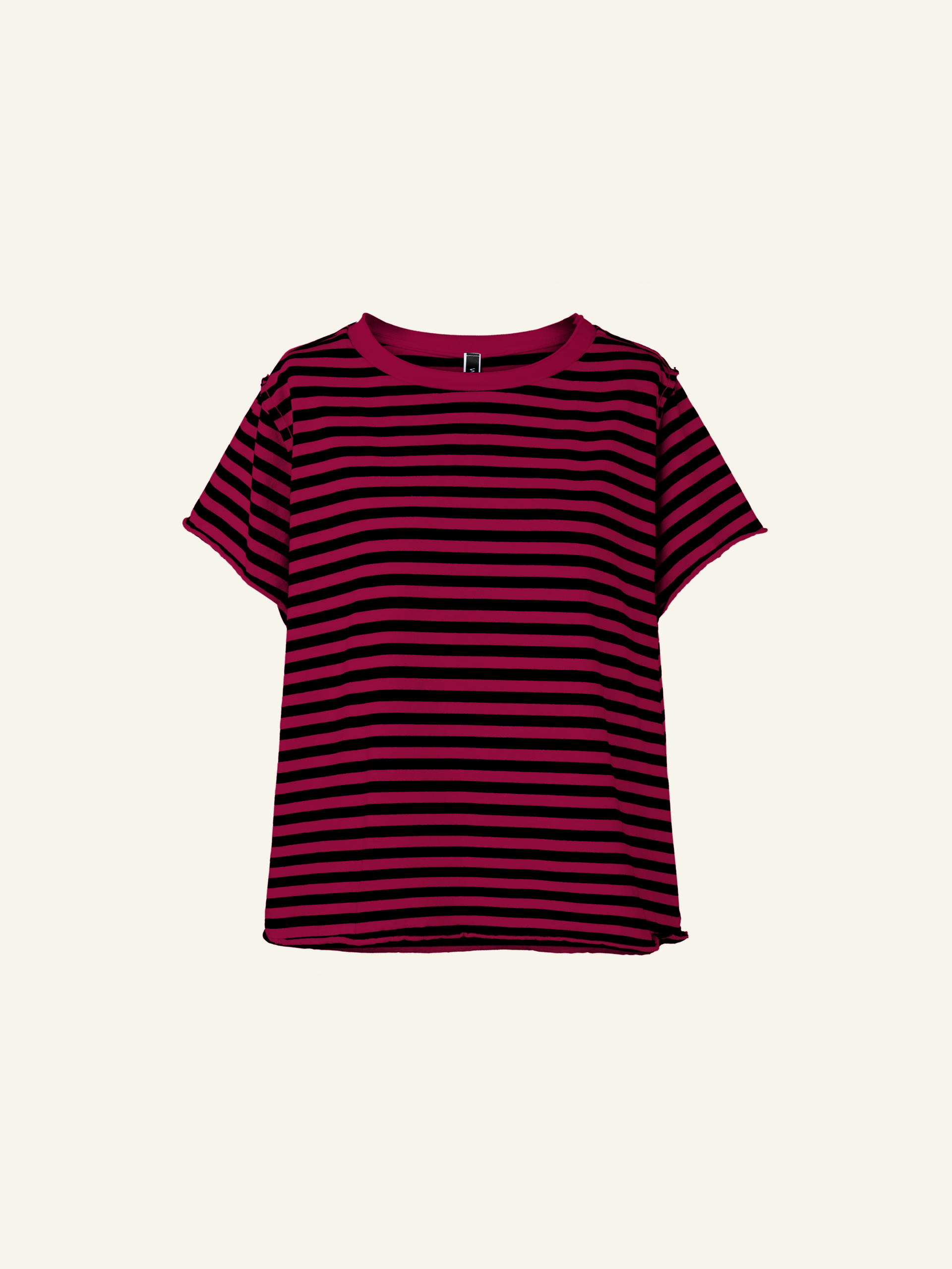 STRIPED JERSEY T-SHIRT