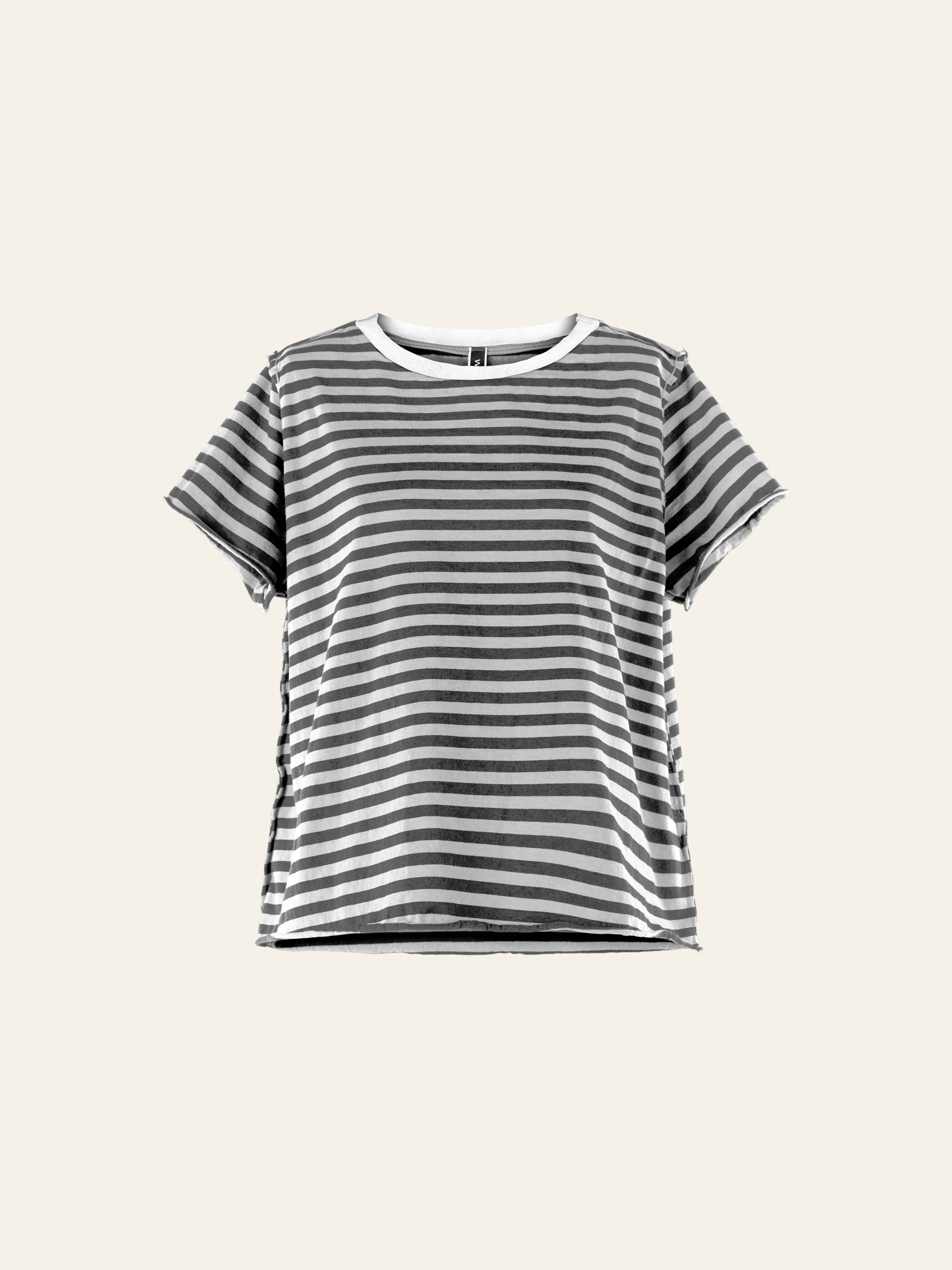 STRIPED JERSEY T-SHIRT