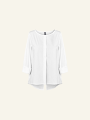 BLUSA CON CODA DI RONDINE SUL DIETRO