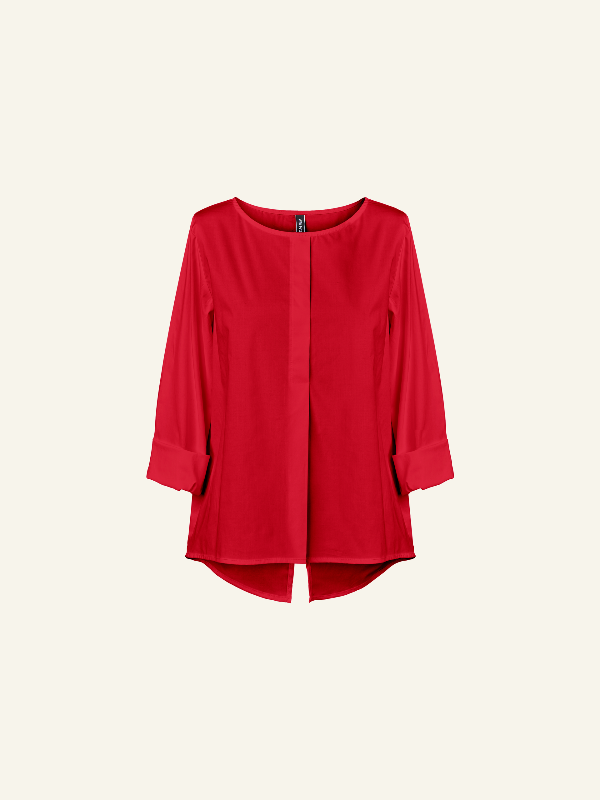 BLUSA CON CODA DI RONDINE SUL DIETRO