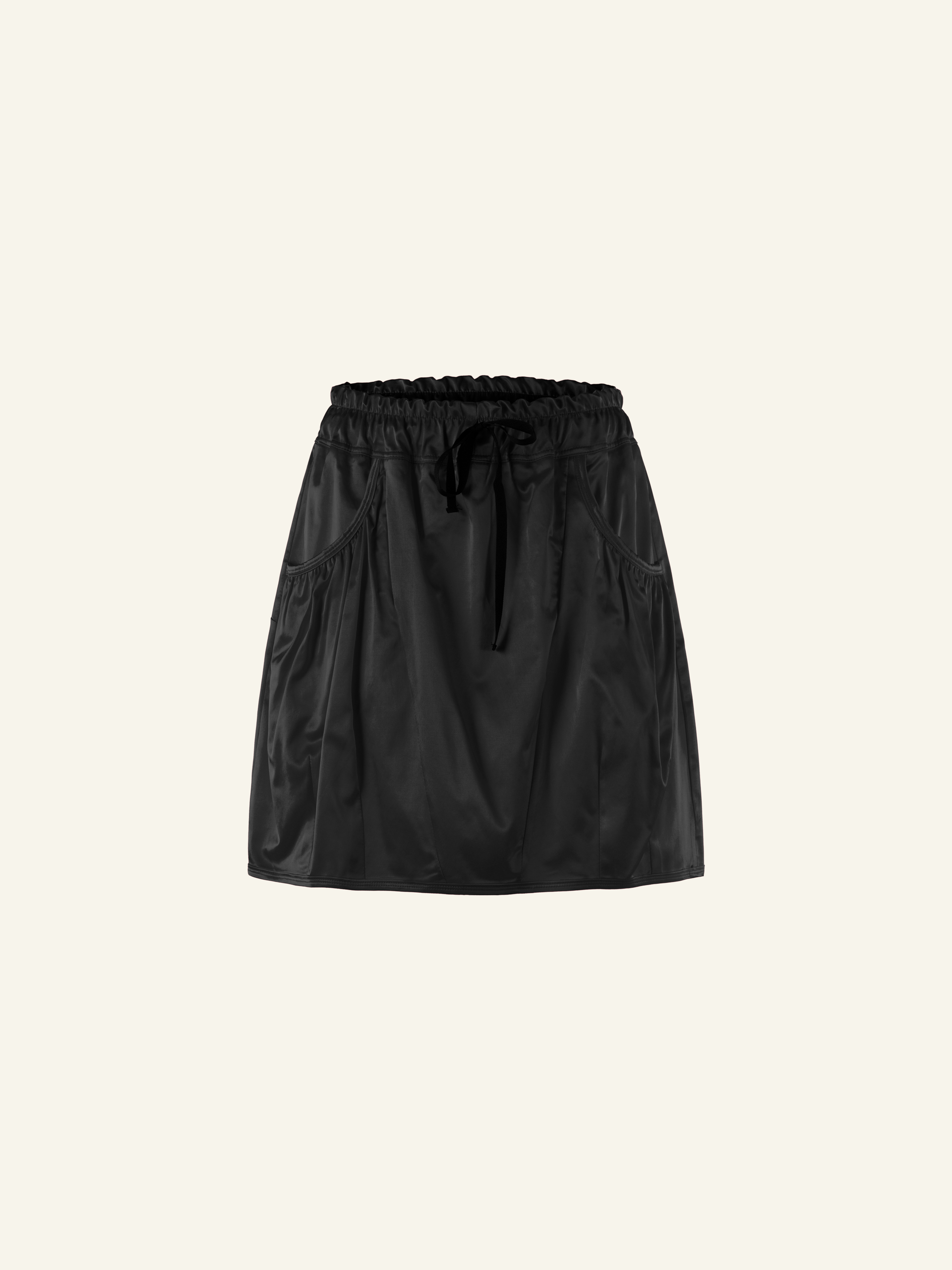 SATIN MINI SKIRT