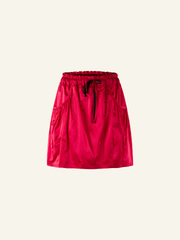 SATIN MINI SKIRT