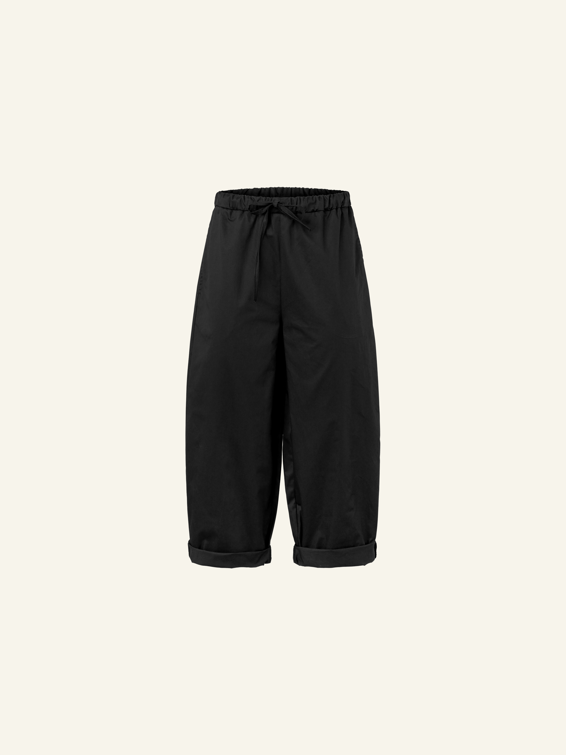 COTTON BAGGY TROUSERS