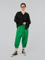 CROPPED TROUSERS WITH NARROWED HEM