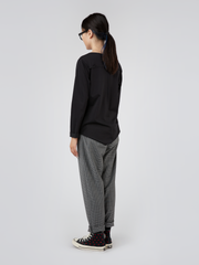 VICHY WOOL BLEND PANTS