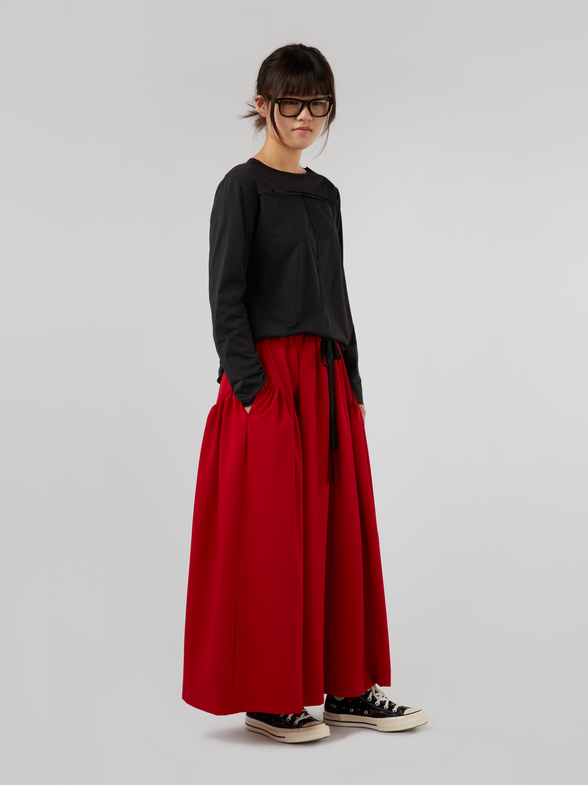 WIDE CULOTTE TROUSERS