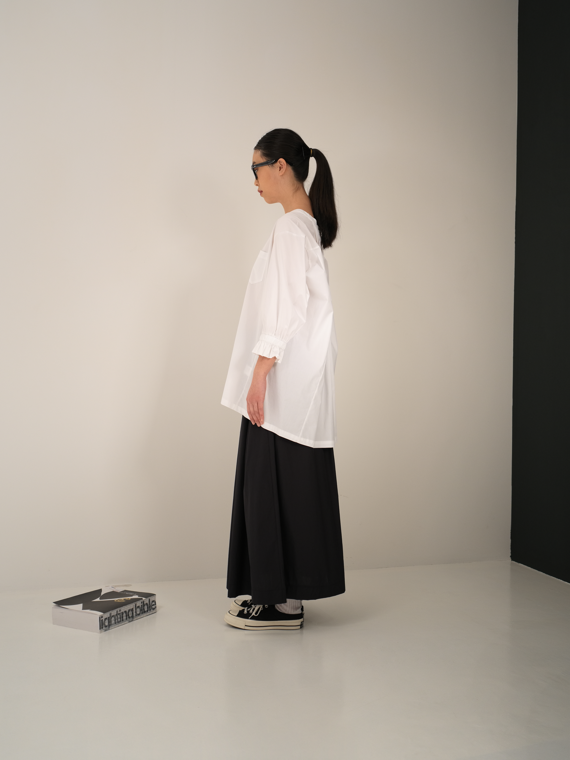 LONG SKIRT IN LIGHTWEIGHT COTTON